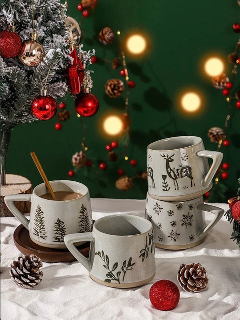 Festive Christmas Winter Mug