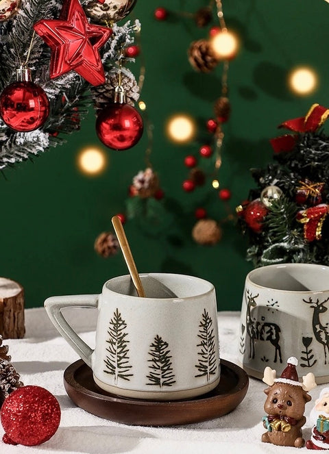 Festive Christmas Winter Mug