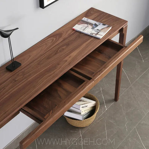 Nordic Hygge Wood Console: Essence Collection