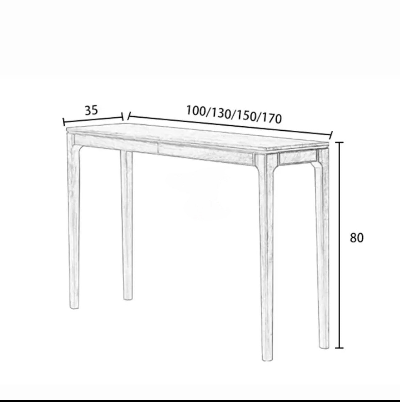 Nordic Essence Wood Console