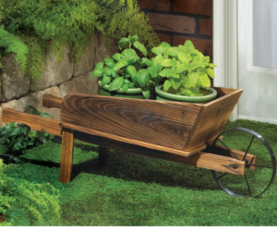Country Flower Cart Planter - Hyggeh
