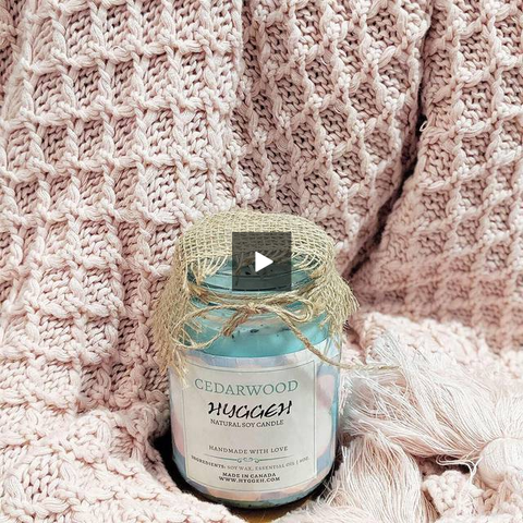 Cedar wood Hyggeh soy candle - Hyggeh