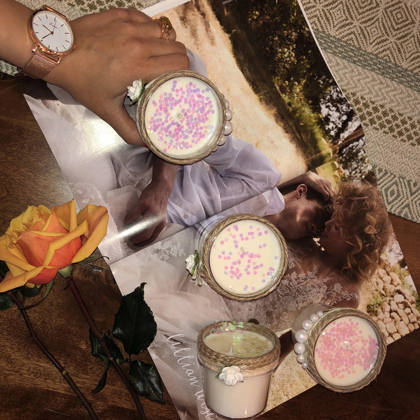 Wedding Candle Gifts (custom made) - Hyggeh