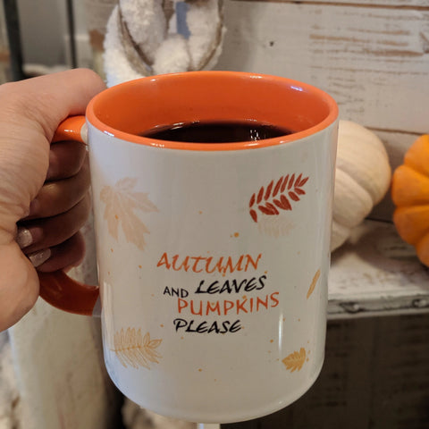 Autumn Leaves Coffee Mugs - Hyggeh
