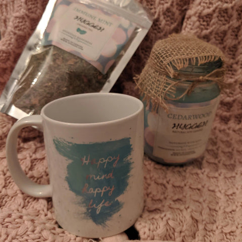 Handmade Tiffany Blue Happy Gift Sets - Hyggeh