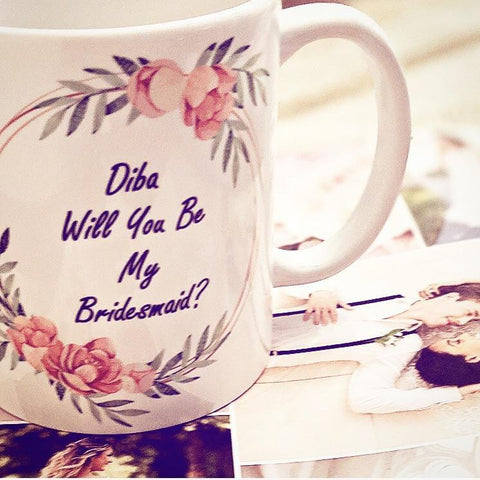 Bridesmaid Wedding Customized Mug - Hyggeh