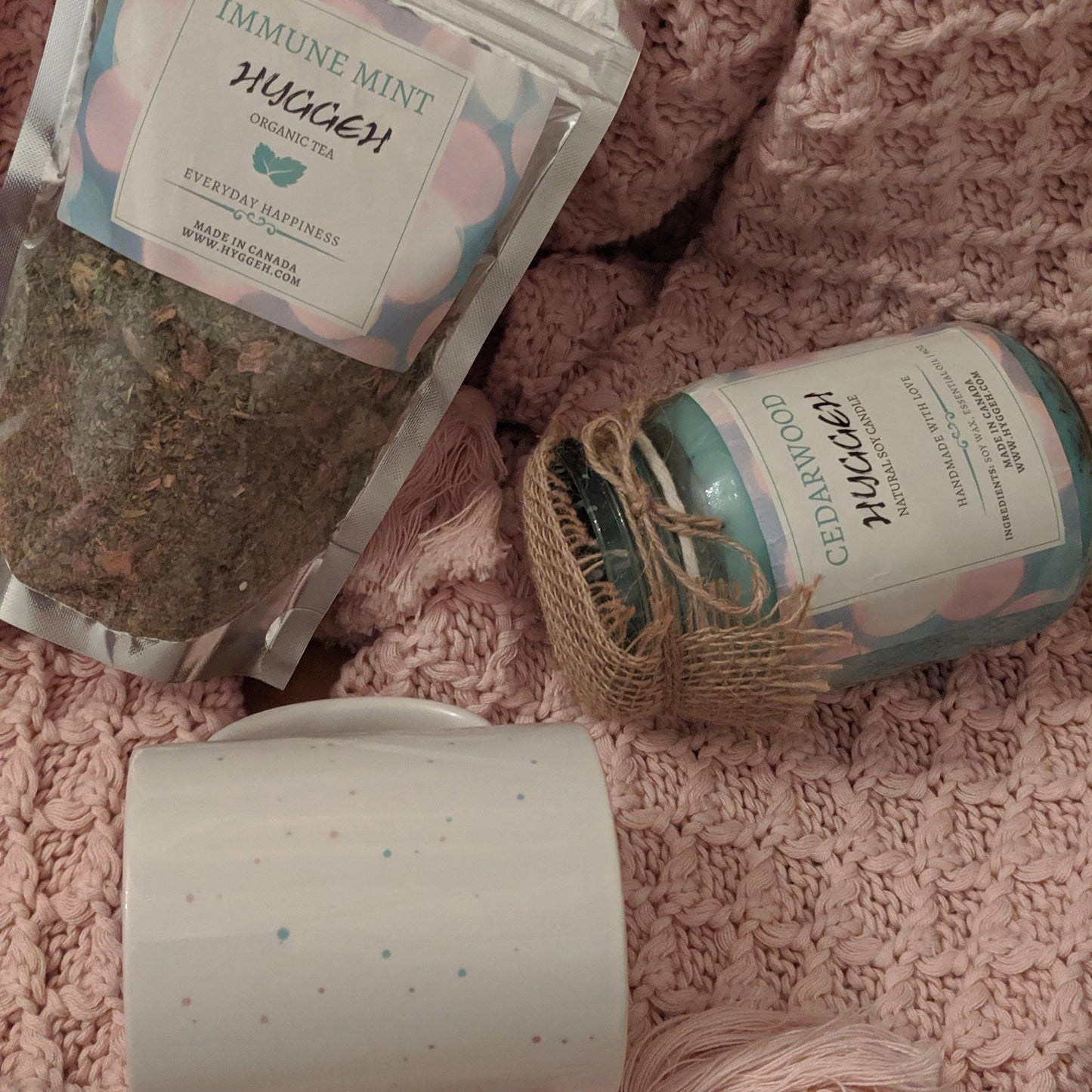 Handmade Tiffany Blue Happy Gift Sets - Hyggeh