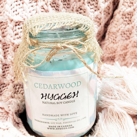 Cedar wood Hyggeh soy candle - Hyggeh