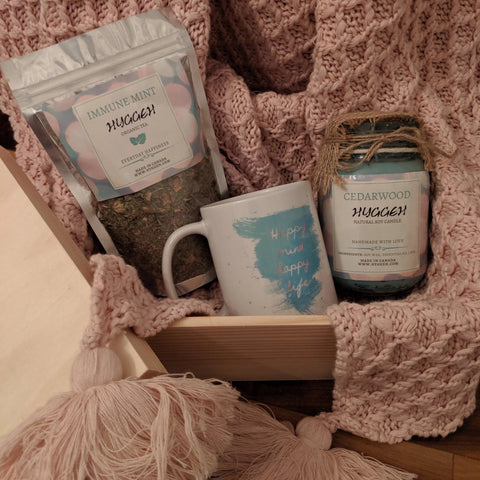 Handmade Tiffany Blue Happy Gift Sets - Hyggeh
