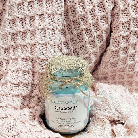 Cedar wood Hyggeh soy candle - Hyggeh