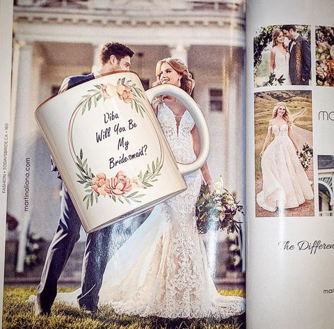 Bridesmaid Wedding Customized Mug - Hyggeh