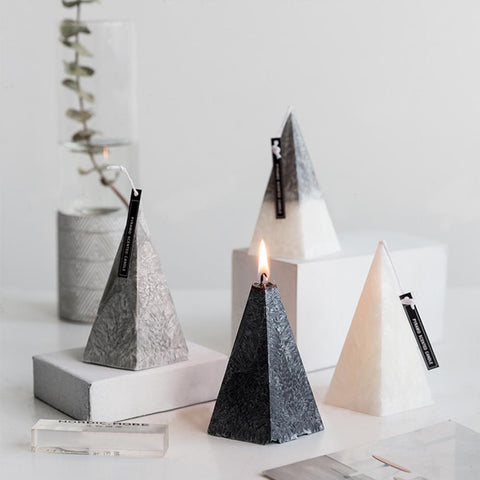 Luxury Cone Pentagonal Aromatherapy Candle - Hyggeh