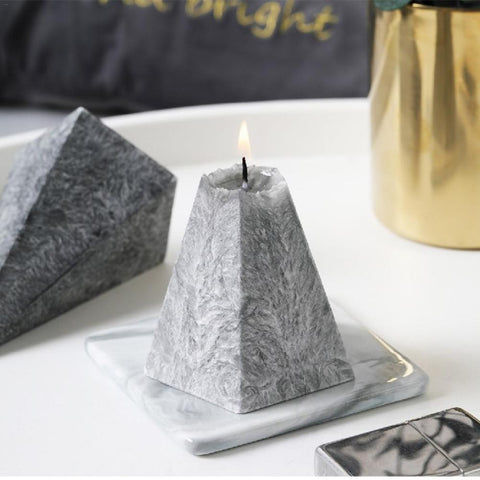 Luxury Cone Pentagonal Aromatherapy Candle - Hyggeh