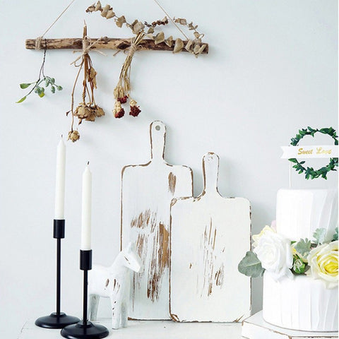 Retro Pastoral Wood Storage Tray - Hyggeh