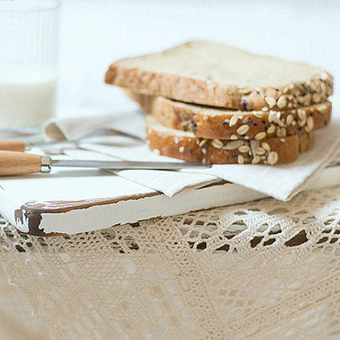 Retro Pastoral Wood Storage Tray - Hyggeh