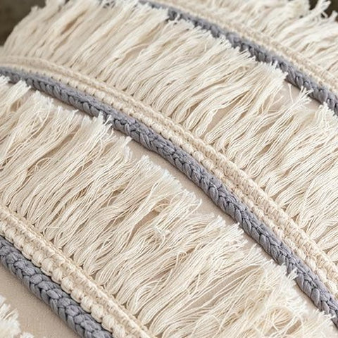 Fringe Linen Pillow