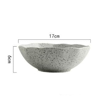 Pattern Ceramic Food Plate Tableware Dinner - Hyggeh