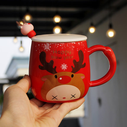 Merry Christmas Novelty Creative Ceramic MUG - Hyggeh