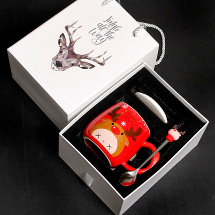Merry Christmas Novelty Creative Ceramic MUG - Hyggeh