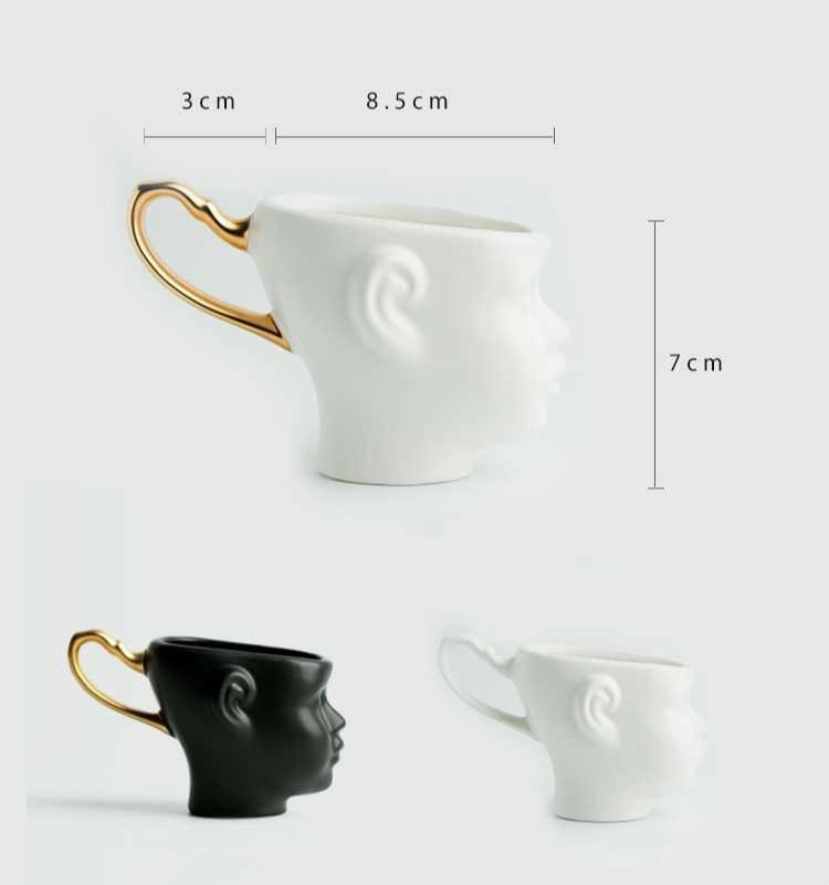 Face Couple Mug - Hyggeh