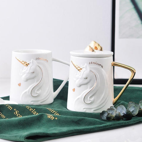 Cartoon Ceramic Cup Unicorn - Hyggeh