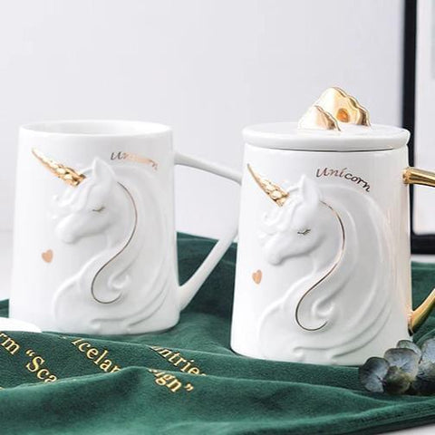 Cartoon Ceramic Cup Unicorn - Hyggeh