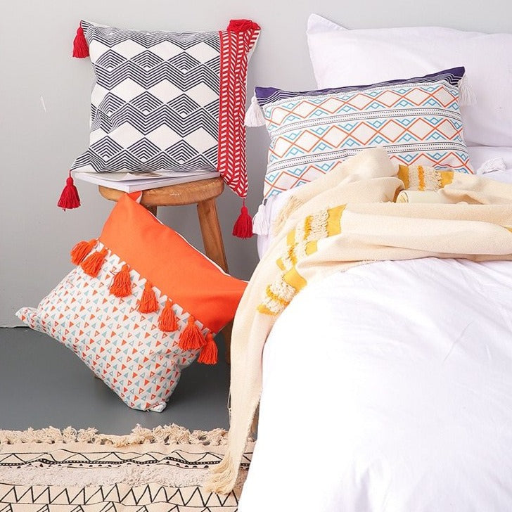 Moroccan Ethnic Luxury Wool Cushion - Hyggeh