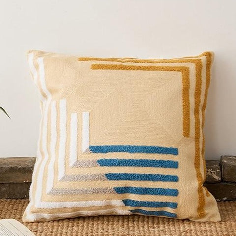 Geometric Wayfair Square Pillow Cover - Hyggeh