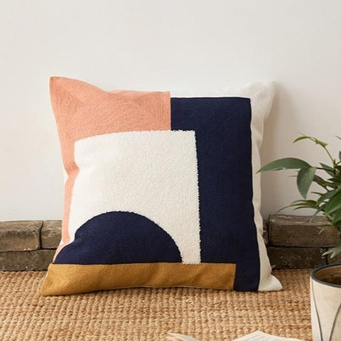 Geometric Wayfair Square Pillow Cover - Hyggeh