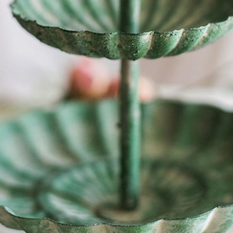 2-tiered Tray Antique Snack Plate - Hyggeh