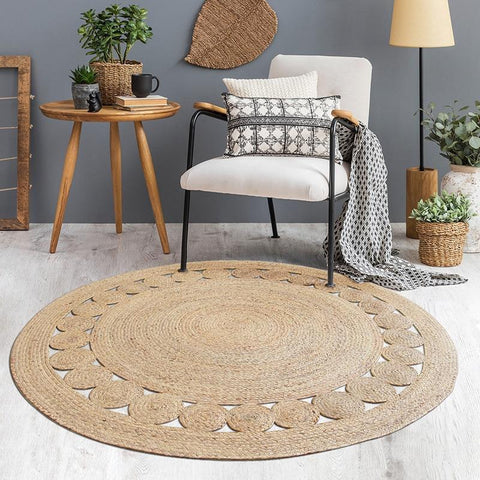 Natural Handmade Reed Rugs - Hyggeh