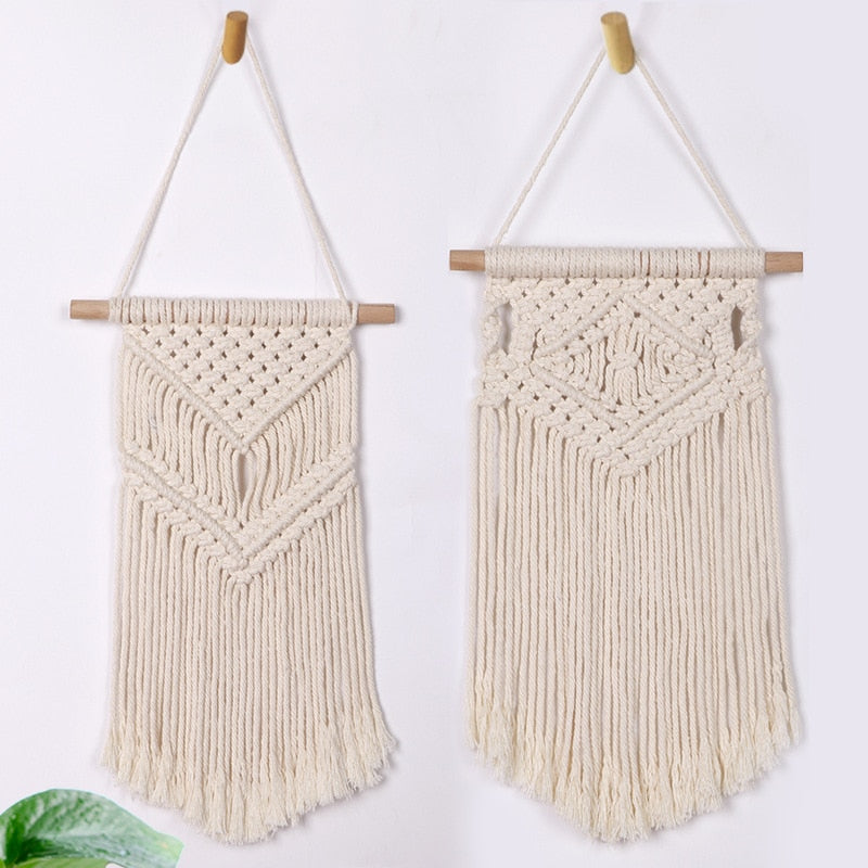 Macrame Wall Tapestry Hanging Boho - Hyggeh