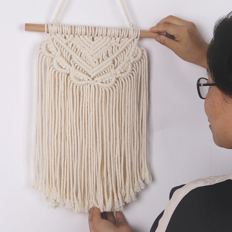 Macrame Wall Tapestry Hanging Boho - Hyggeh