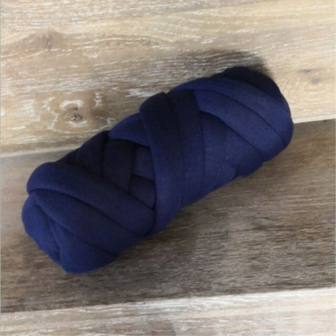 Handmade Chunky Wool Pillow Chair Cushion