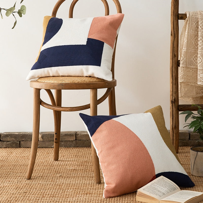 Geometric Wayfair Square Pillow Cover - Hyggeh
