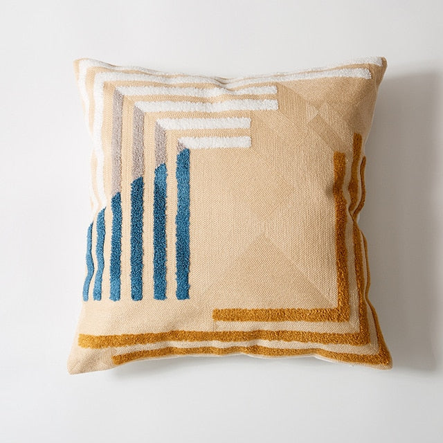 Geometric Wayfair Square Pillow Cover - Hyggeh