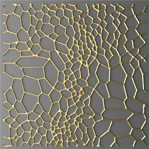 Abstract Amazon Gold Luxury Posters Nordic Canvas Art Painting - Hyggeh