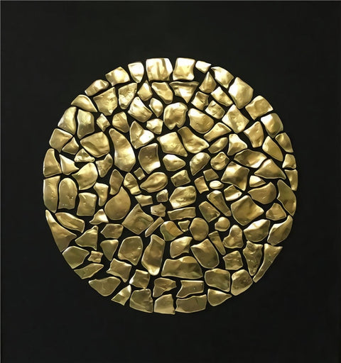 Abstract Amazon Gold Luxury Posters Nordic Canvas Art Painting - Hyggeh