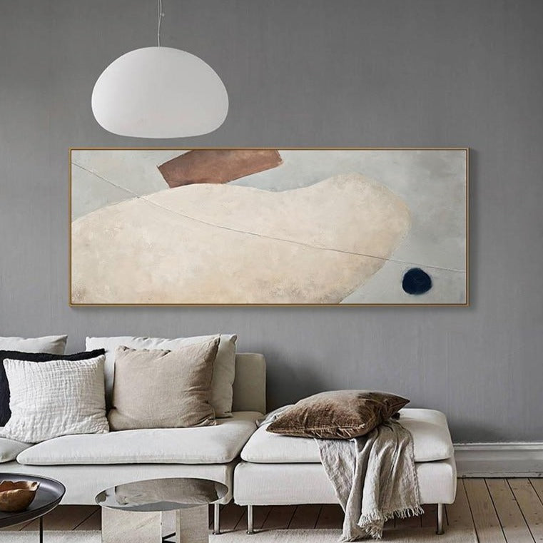 Minimalist Contemporary Art Handmade Abstract Painting - Hyggeh