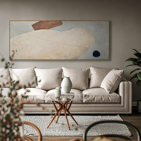 Minimalist Contemporary Art Handmade Abstract Painting - Hyggeh