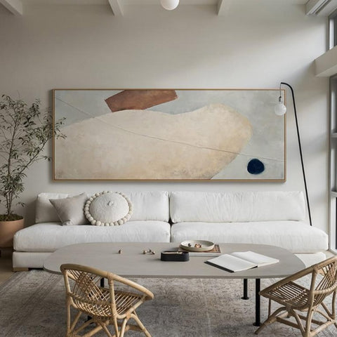 Minimalist Contemporary Art Handmade Abstract Painting - Hyggeh