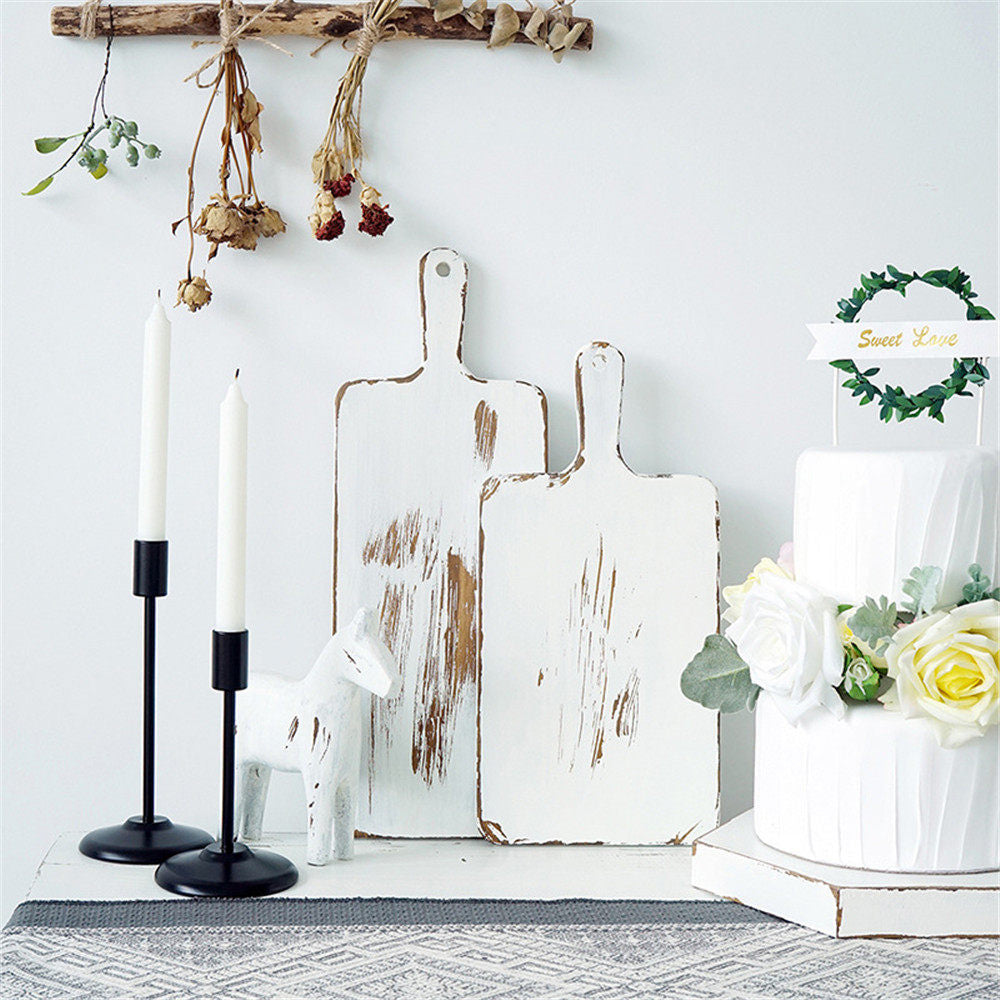 Retro Pastoral Wood Storage Tray - Hyggeh