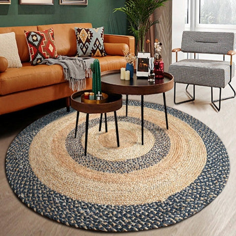 Kuba Round Jute Rug