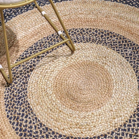 Kuba Round Jute Rug
