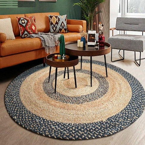 Kuba Round Jute Rug