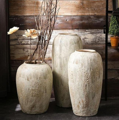 Modern Zen White Ceramic Handmade Flower Vase - Hyggeh