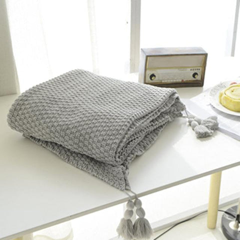 EnganDam Cotton Handmade Throw Blanket - Hyggeh