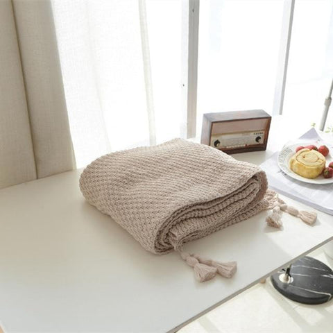 EnganDam Cotton Handmade Throw Blanket - Hyggeh