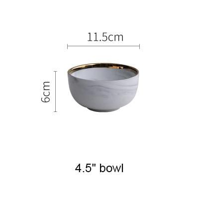 Stone-Style Ceramic Bowl - Hyggeh