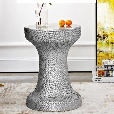 l-shape Small Silver Nordic Coffee Table - Hyggeh